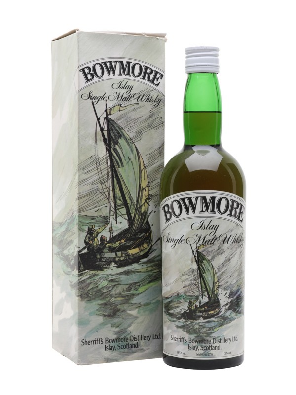 Bowmore Ship Label Bottled 1960's