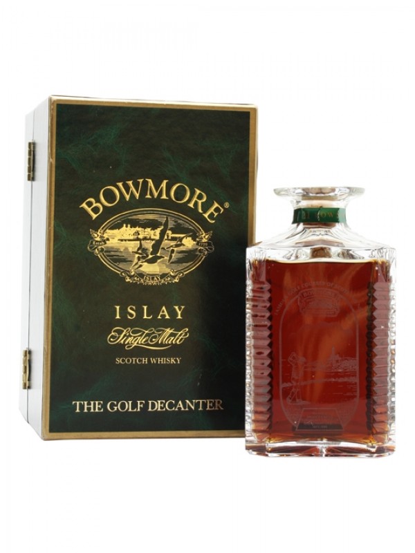 Bowmore Golf Decanter Tunberry Golf Decanter