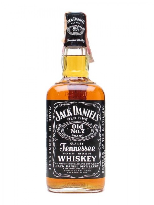 Jack Daniel's No.7 Black Label Bottled Early 1990's