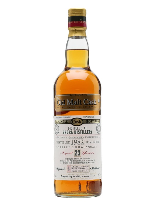 Brora 1982 23 Year Old Sherry Cask#2294 Douglas Laing Old Malt Cask