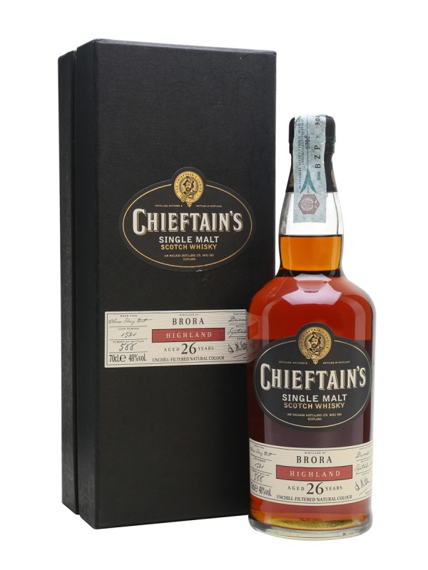Brora 1981 26 Year Old Oloroso Sherry Butt #1521 Ian Macleod Chieftain