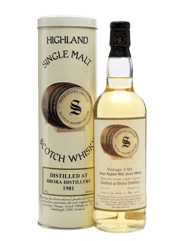 Brora 1981 18 Year Old Sherry Cask Signatory