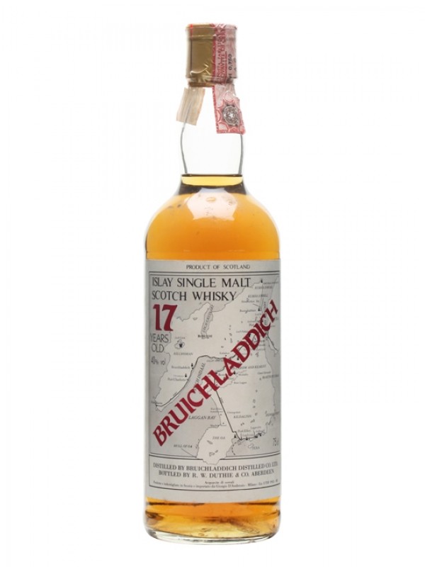 Bruichladdich 17 Year Old Bottled 1980s Duthies