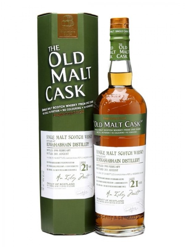 Bunnahabhain 1990 21 Year Old Old Malt Cask #7597 Douglas Laing