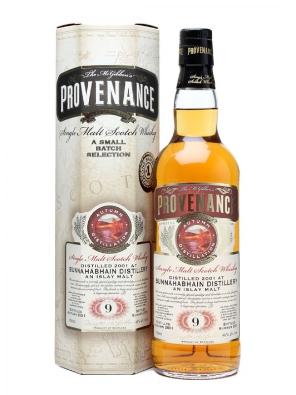 Bunnahabhain 2001 9 Year Old Provenance Cask #7599 McGibbons