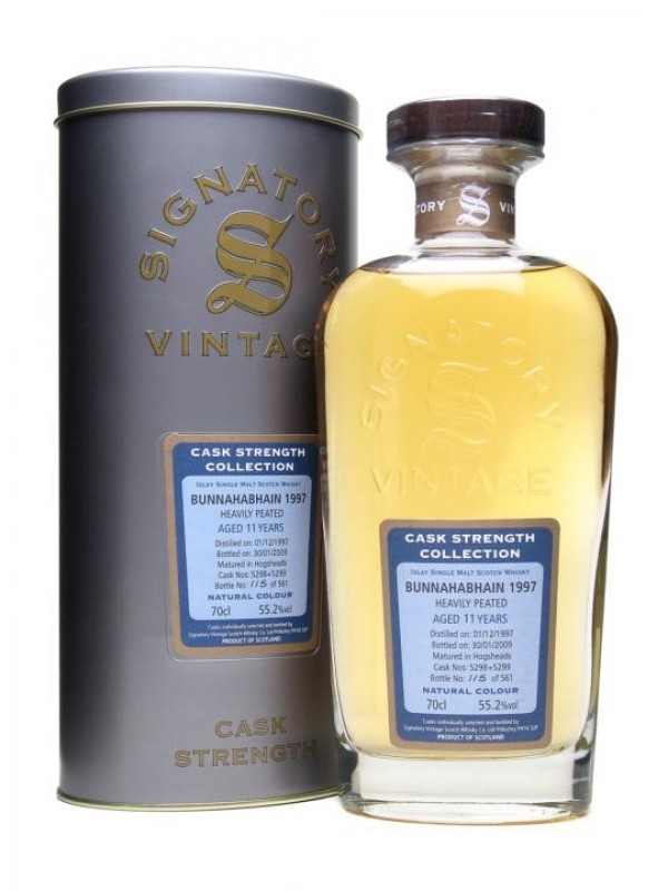 Bunnahabhain 1997 11 Year Old Peated Signatory