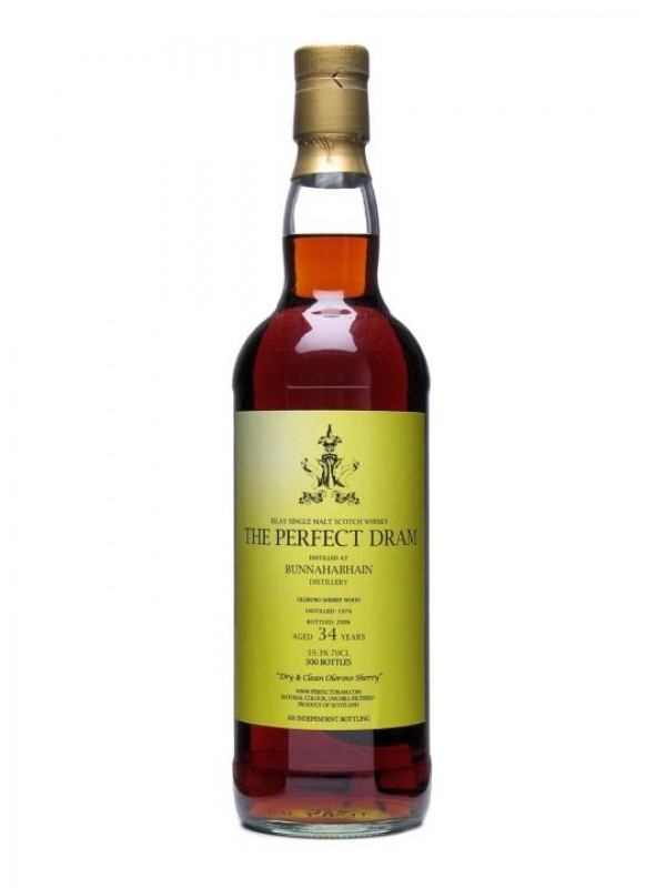 Bunnahabhain 1974 34 Year Old Oloroso Wood The Perfect Dram