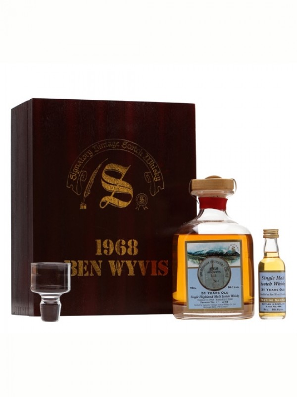 Ben Wyvis 1968 Mini 31 Year Old Cask #686 Signatory