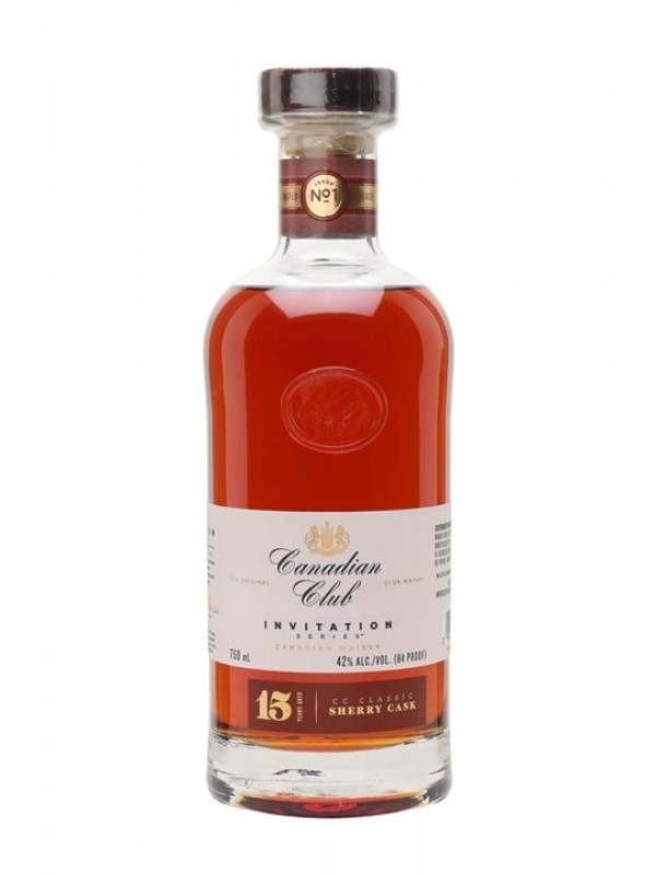 Canadian Club Invitation Series 15 Year Old Sherry Cask
