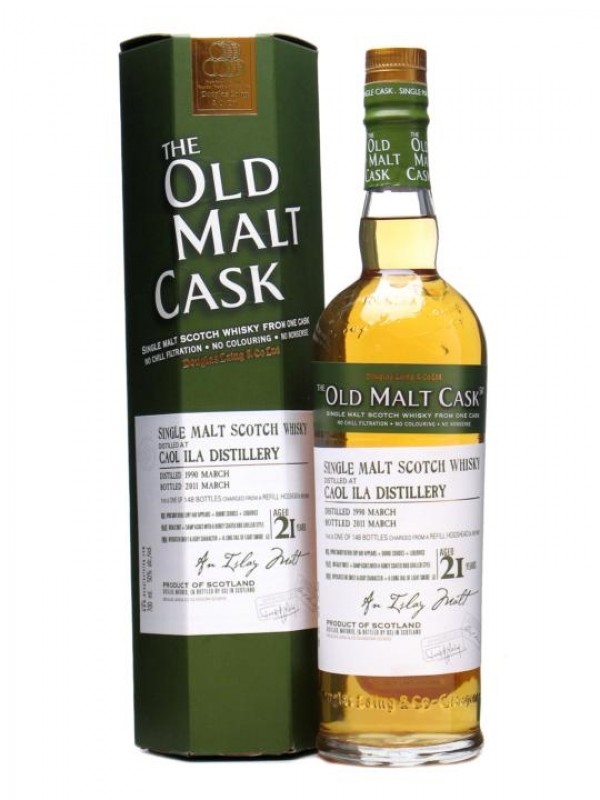 Caol Ila 1990 21 Year Old Old Malt Cask #6912 Douglas Laing