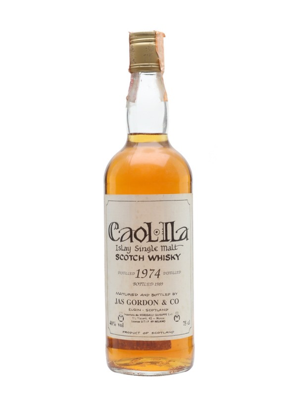 Caol Ila 1974 Bottled 1989 Jas Gordon Gordon & Macphail