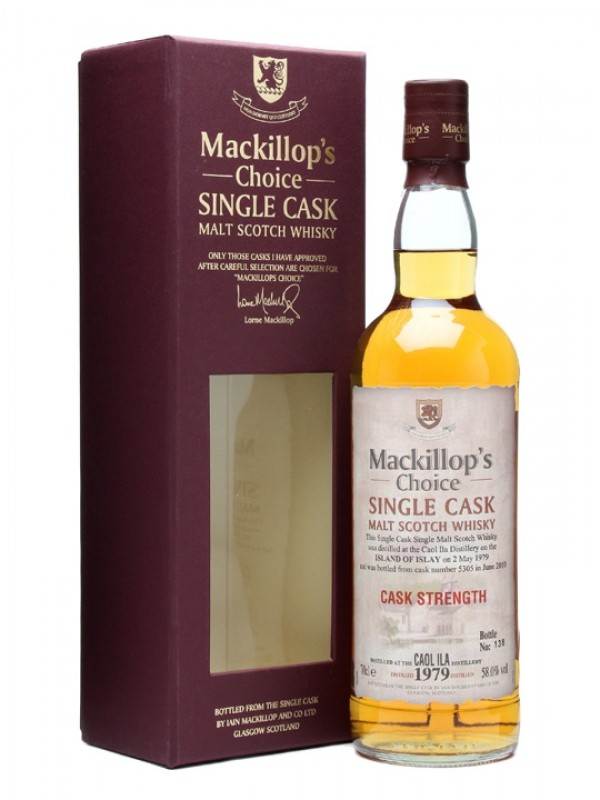 Caol Ila 1979 31 Year Old Cask #5305 Mackillop's