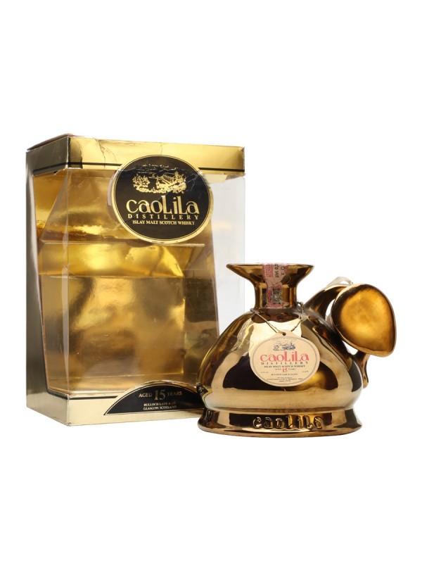 Caol Ila 15 Year Old 22ct Gold Ceramic Jug