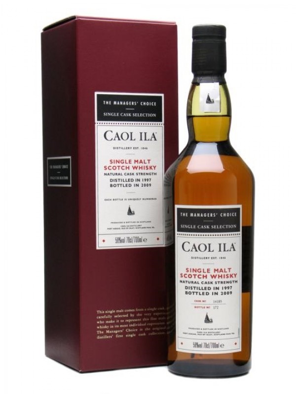 Caol Ila 1997 Managers' Choice Sherry Cask