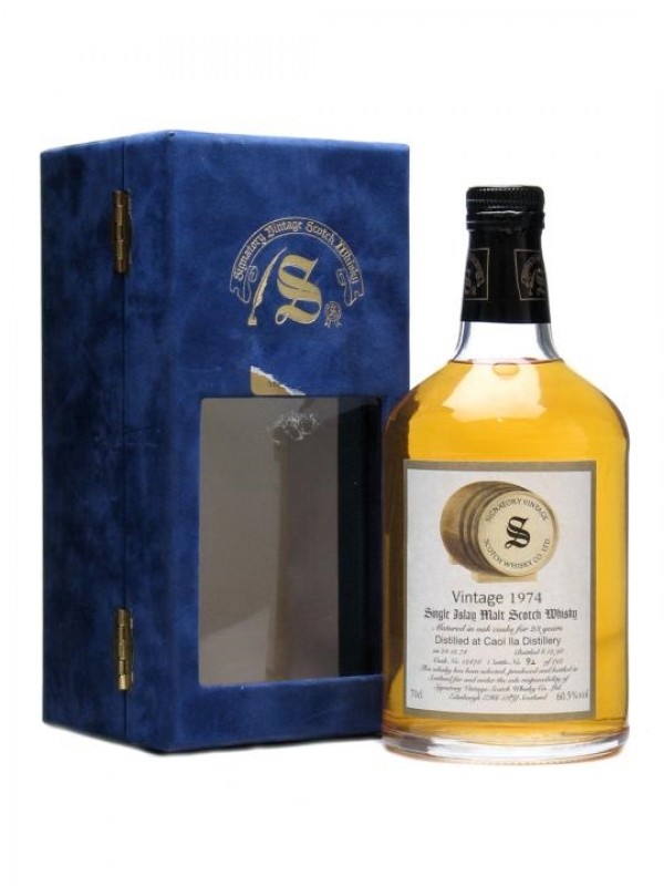 Caol Ila 1974 23 Year Old Bottled 1998 Signatory