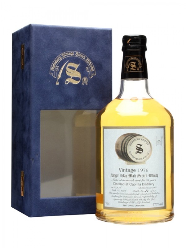 Caol Ila 1976 25 Year Old Cask #8086 Signatory