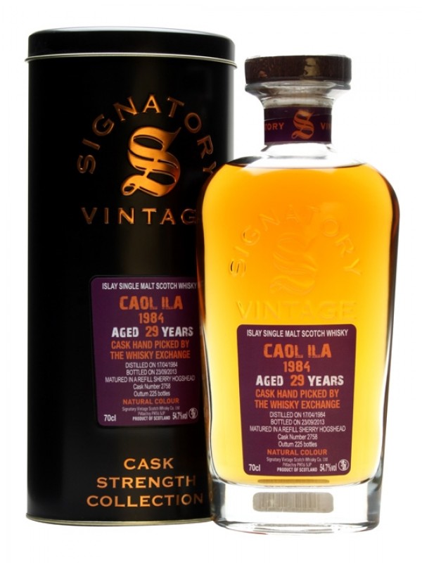 Caol Ila 1984 29 Year Old Sherry Cask Signatory