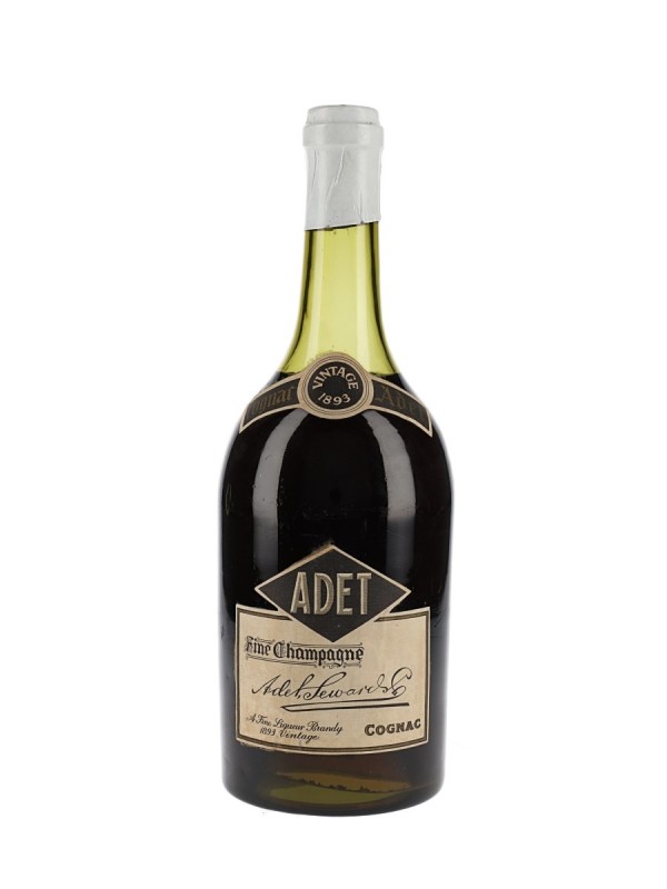 Adet 1893 Cognac / Fine Champagne / Bottled 1920s