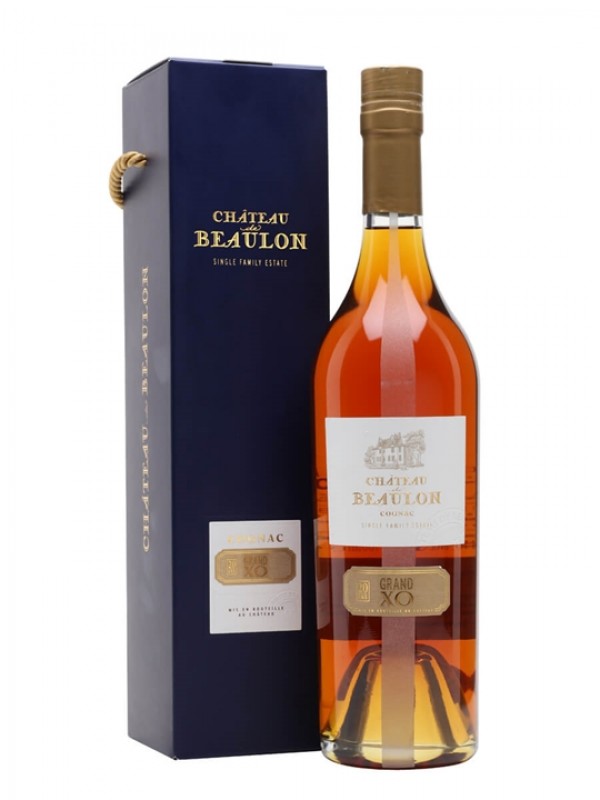 Chateau de Beaulon Grand XO Cognac / 20 Year Old / Gift Bag