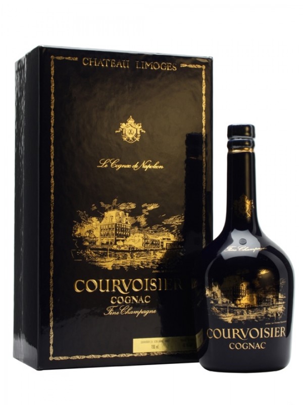 Courvoisier Cognac Limoges Ceramic