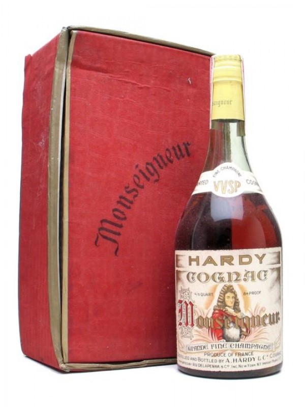 Hardy V V S P Cognac Monseigneur Bottled 1960's