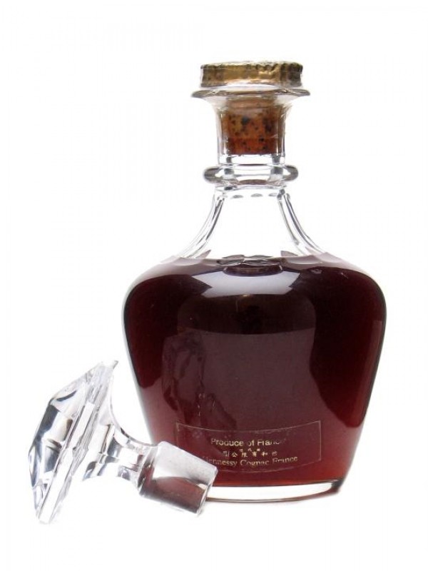Hennessy Paradis Baccarat Crystal Bottled 1980s