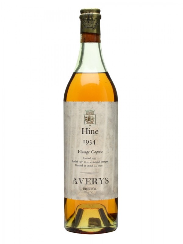 Hine 1934 Cognac Early Landed 24 Year Old