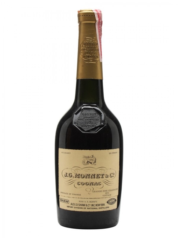 J G Monnet Co 1875 Cognac