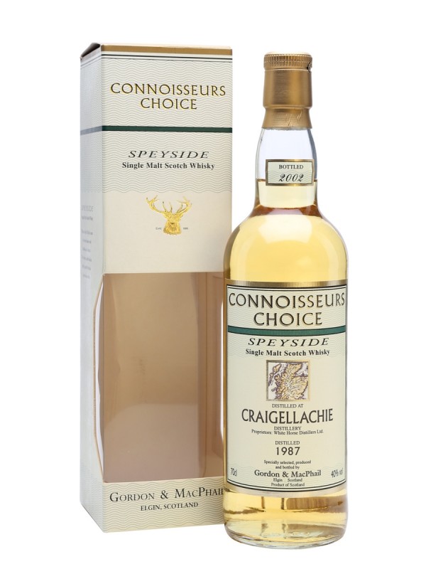 Craigellachie 1987 15 Year Old Connoisseurs Choice Gordon & Macphail
