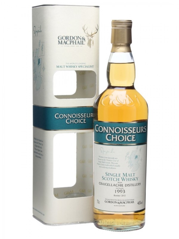 Craigellachie 1993 Connoisseurs Choice Gordon & Macphail