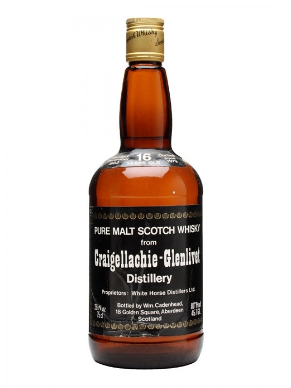 Craigellachie 1962 16 Year Old Cadenhead's