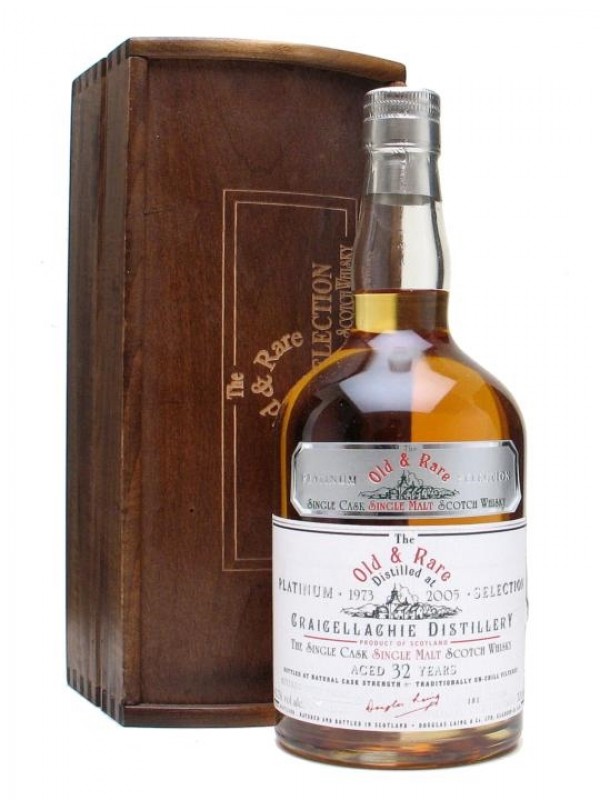 Craigellachie 1973 32 Year Old Douglas Laing Platinum Selection