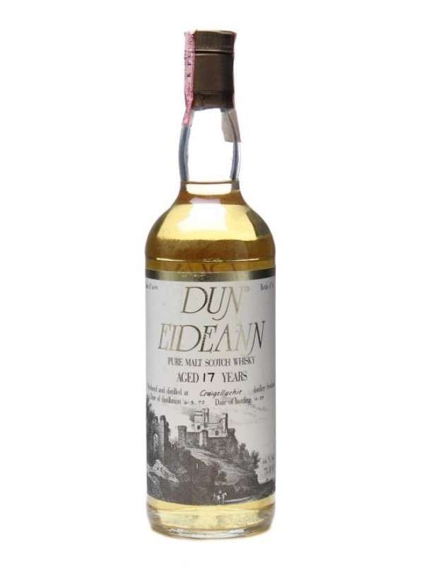 Craigellachie 1972 17 Year Old Dun Eideann