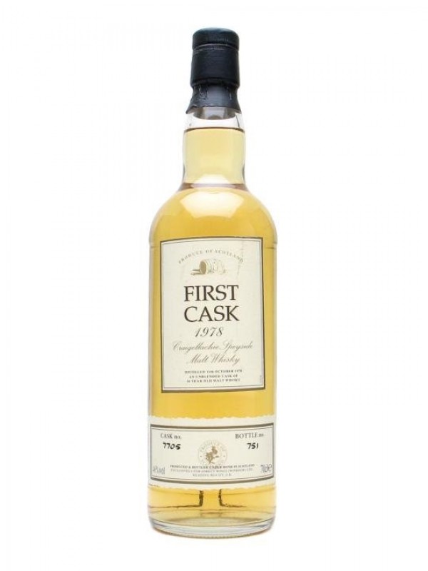 Craigellachie 1978 16 Year Old First Cask #7705