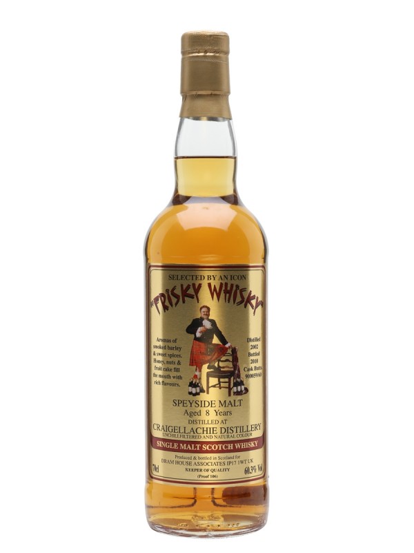 Craigellachie 2002 8 Year Old Frisky Whisky John Milroy