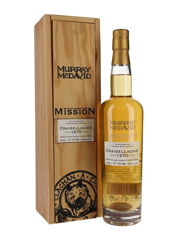 Craigellachie 1970 33 Year Old Murray McDavid