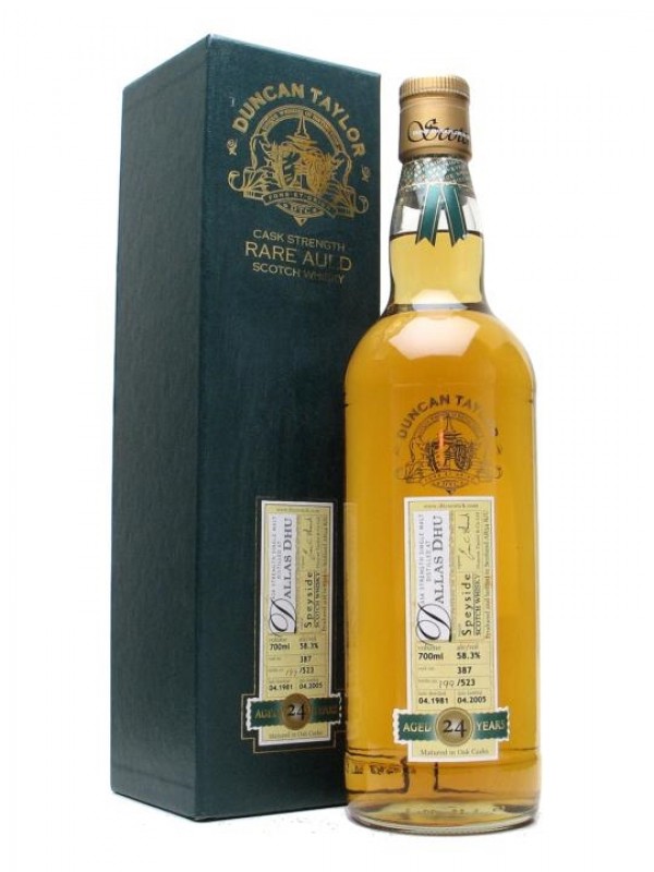 Dallas Dhu 1981 24 Year Old Duncan Taylor Rare Auld
