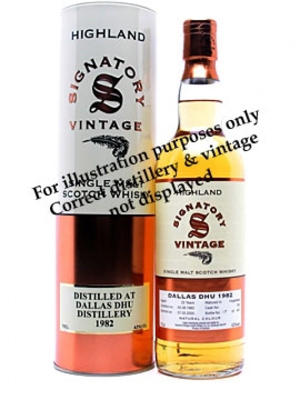 Dallas Dhu 1982 22 Year Old Signatory