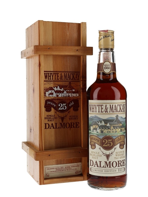 Dalmore 25 Year Old / Distilled Prior to 1960 / Bottled 1980s