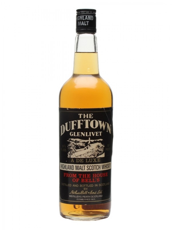 Dufftown Glenlivet 8 Year Old Bottled 1970's