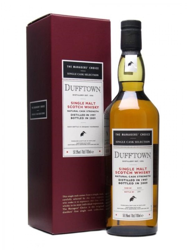 Dufftown 1997 Managers' Choice