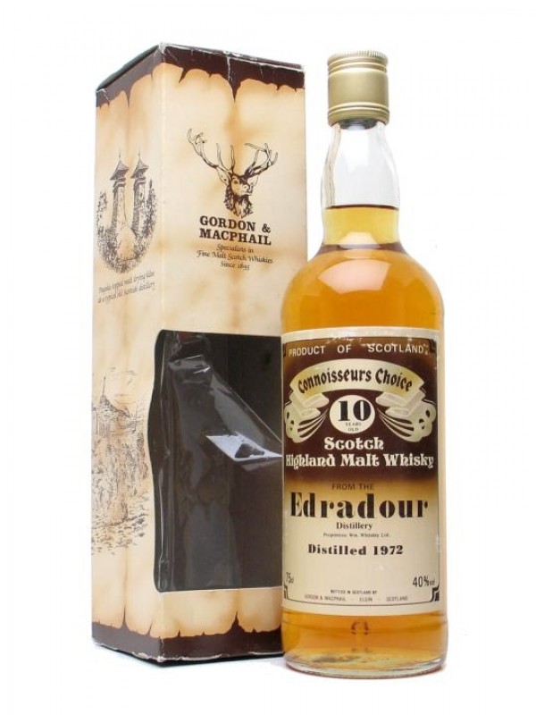 Edradour 1972 10 Year Old Connoisseurs Choice Gordon & Macphail
