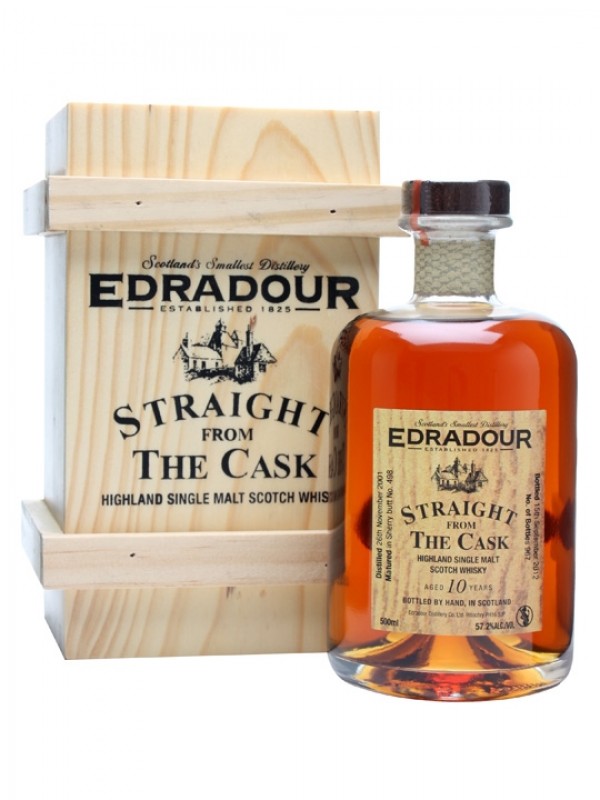 Edradour 2001 10 Year Old Sherry But #498