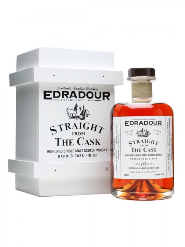 Edradour 2002 10 Year Old Barolo Finish