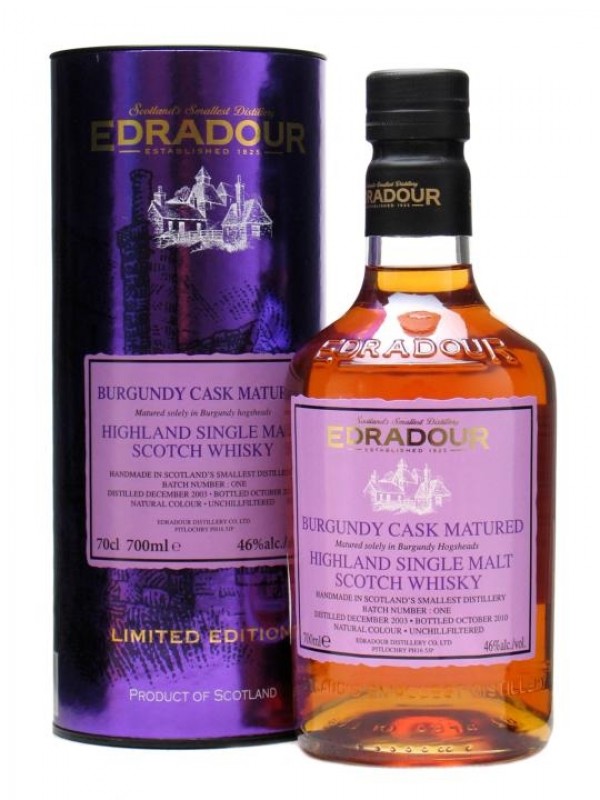 Edradour 2003 Burgundy Cask Matured