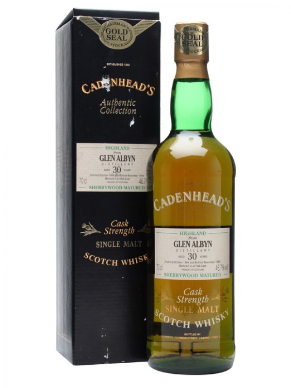 Glen Albyn 1964 30 Year Old Cadenhead's