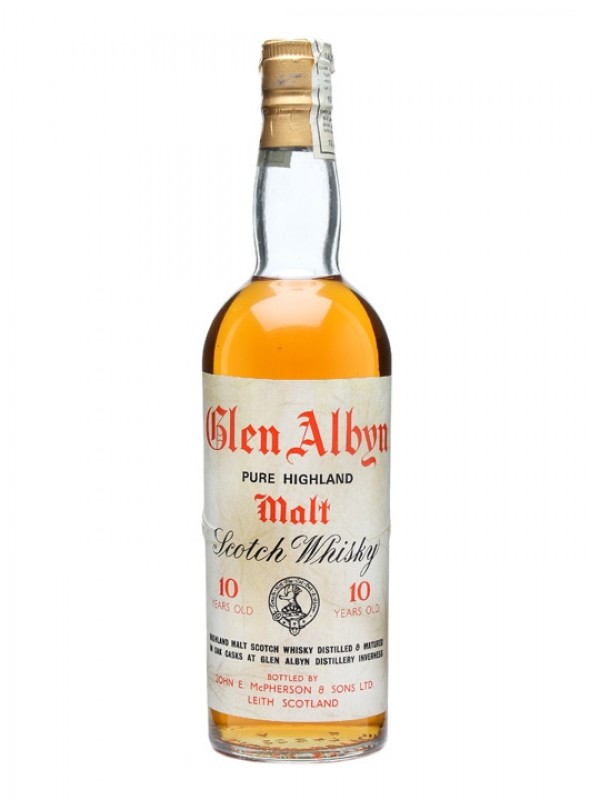 Glen Albyn 10 Year Old Bottled 1970's 75cl