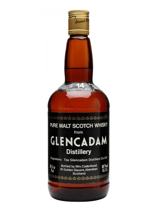 Glencadam 1964 14 Year Old Dumpy Bottle Cadenheads