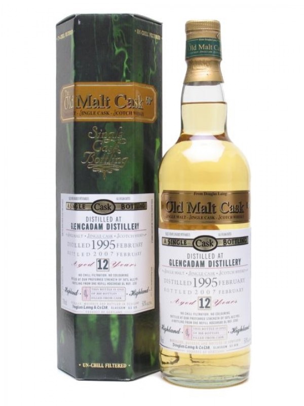 Glencadam 1995 12 Year Old Old Malt Cask #3203 Douglas Laing