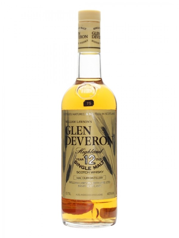 Glen Deveron 12 Year Old Bottled 1980s